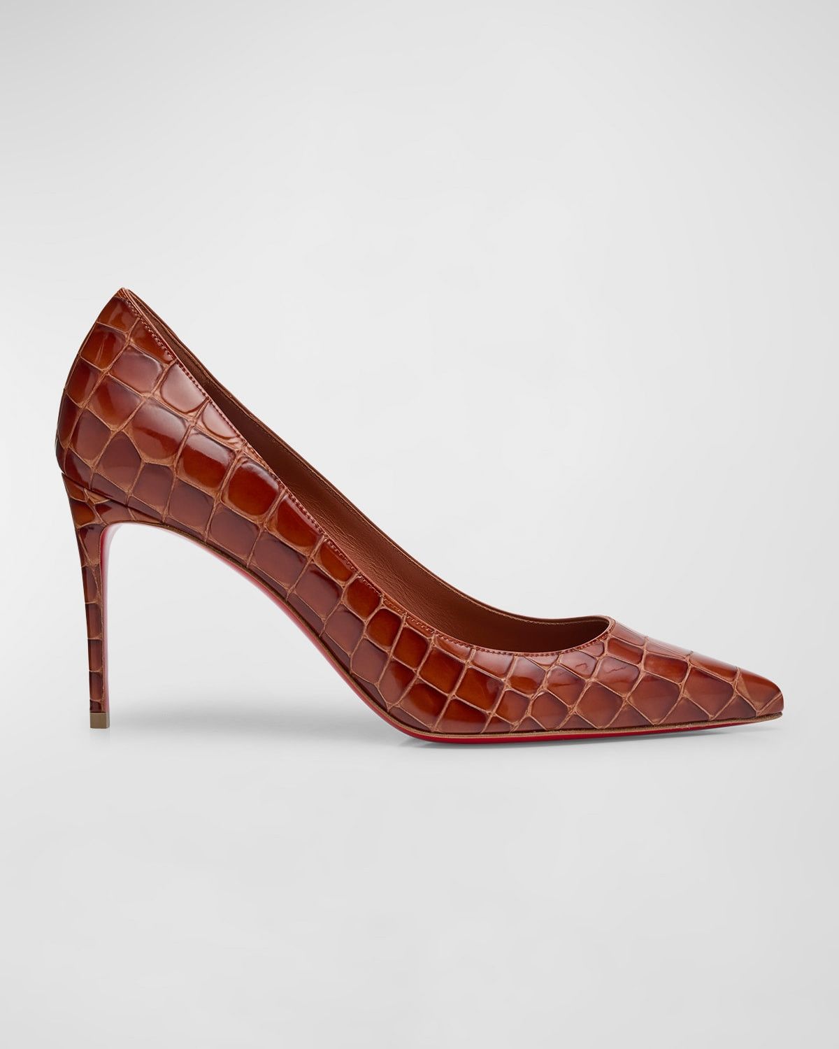 Christian Louboutin kate 85mm acajou Size US 8 / IT 38 - 1 Thumbnail