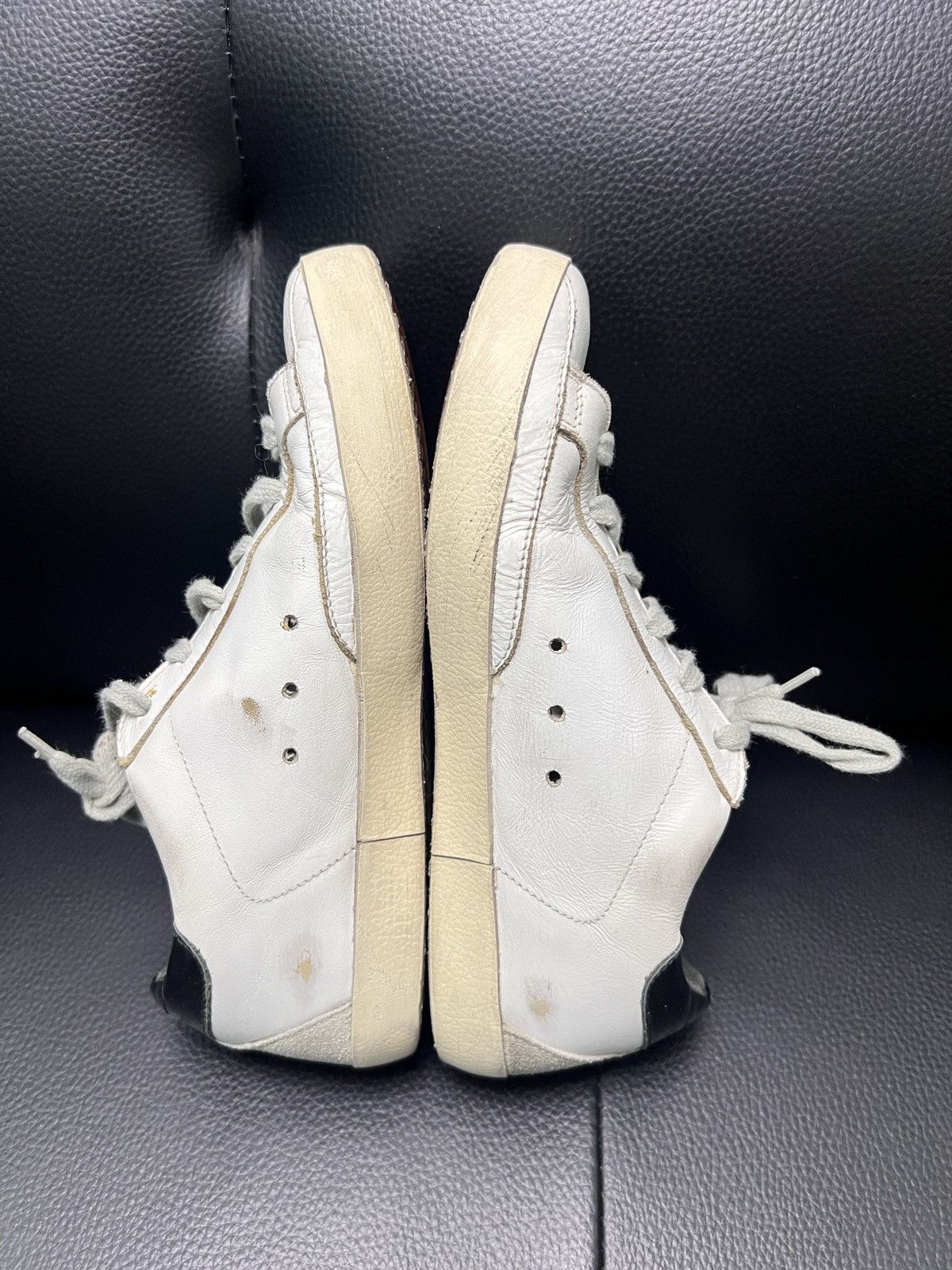 Golden Goose Golden Goose GGDB Distressed Star Sneakers Size US 5 / IT 35 - 11 Thumbnail