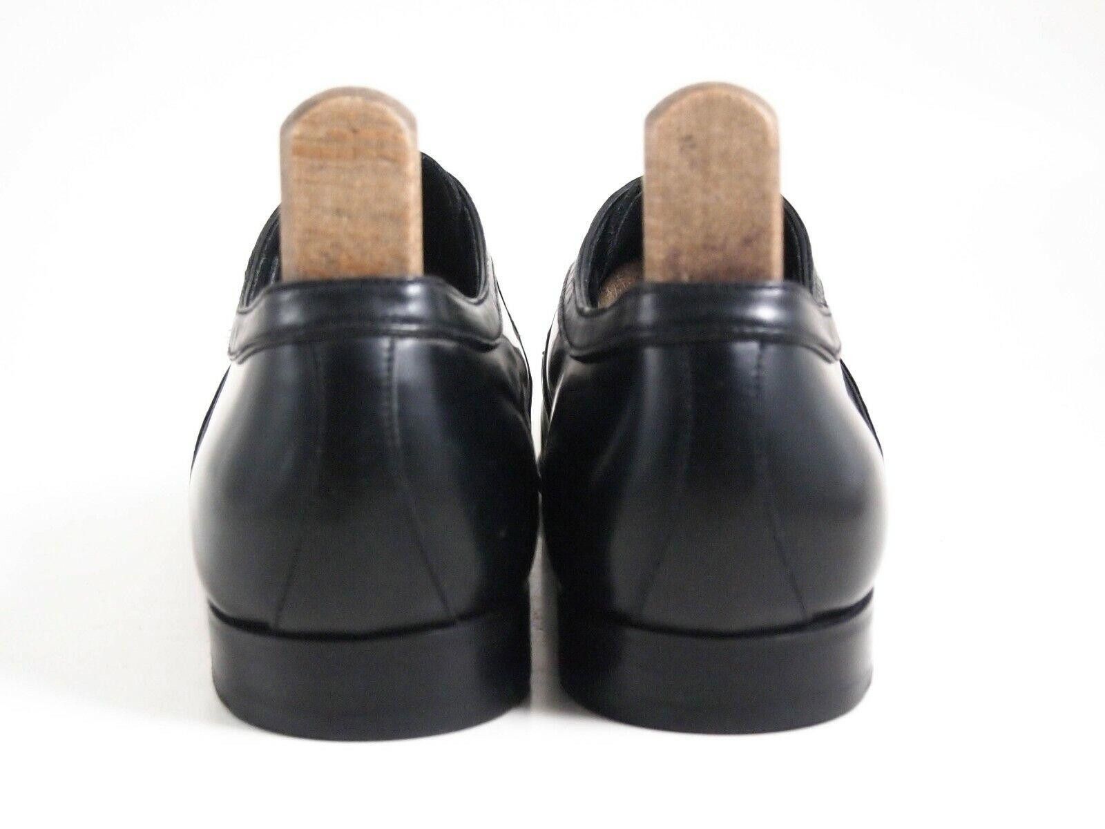 Prada Prada Derby Oxford Black Leather Mens Shoe Size EU 44 US 11 Size US 11 / EU 44 - 5 Thumbnail