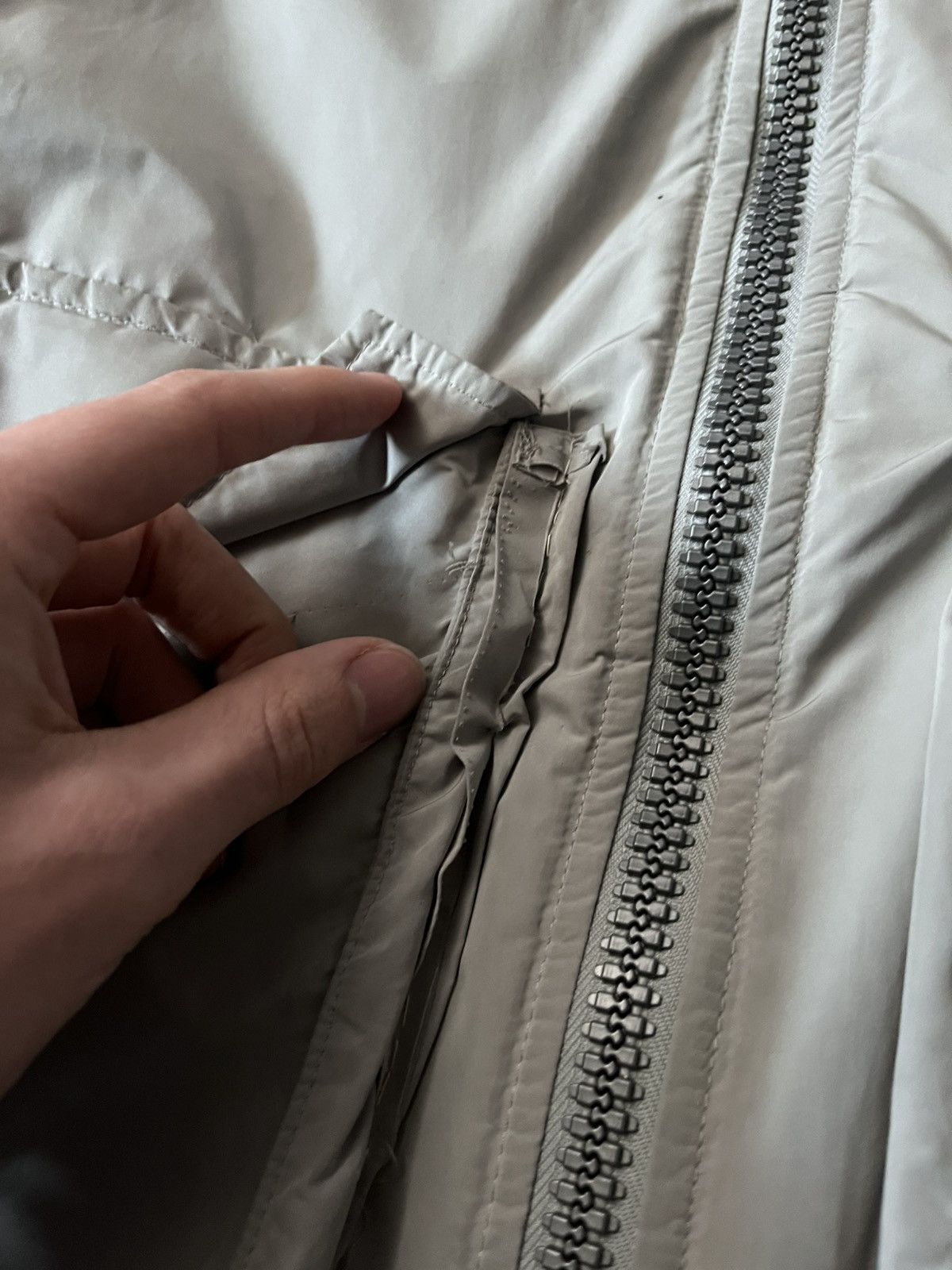 Our Legacy Our Legacy Silver Bullet puffer funnel jacket grey Size US M / EU 48-50 / 2 - 10 Thumbnail