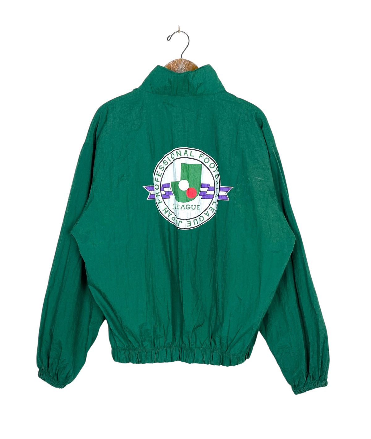 Mizuno Rare‼️ Vintage Mizuno J. League Big Logo Light Jacket Size US M / EU 48-50 / 2 - 1 Thumbnail