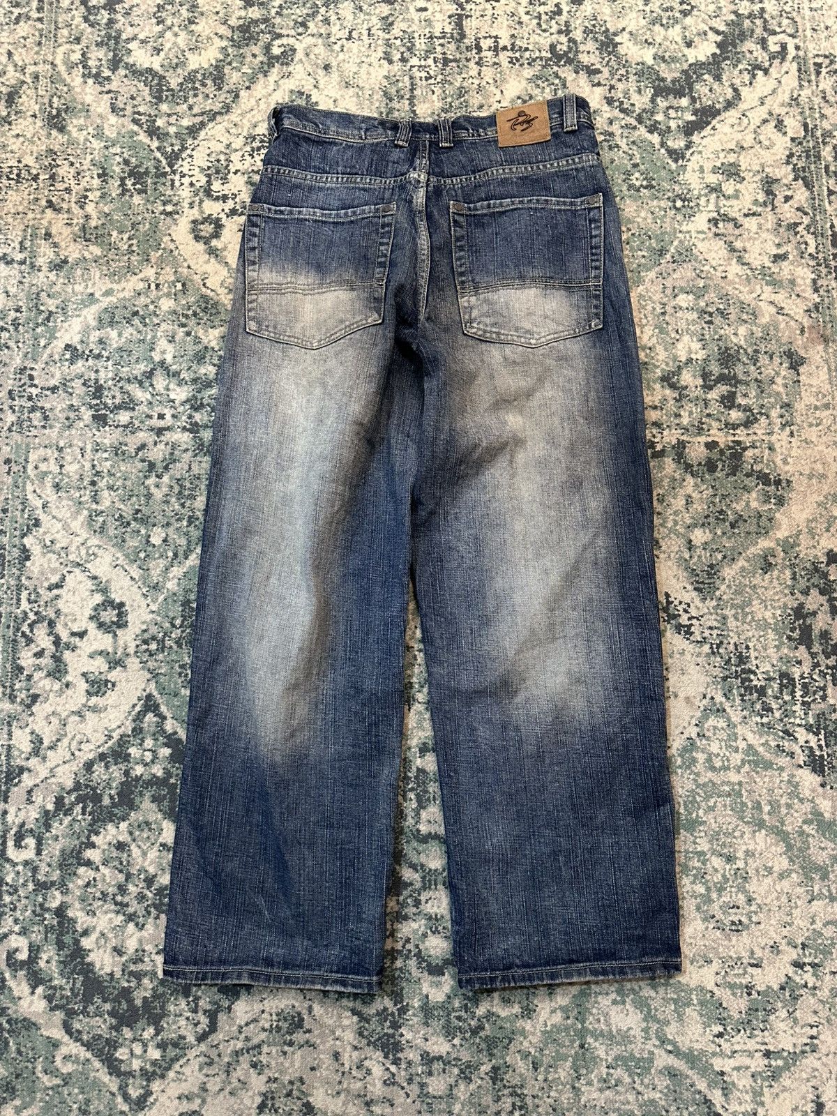 Ruff Ryders Vintage Ruff Ryders Baggy Jeans HipHop Y2K Size US 33 - 15 Thumbnail