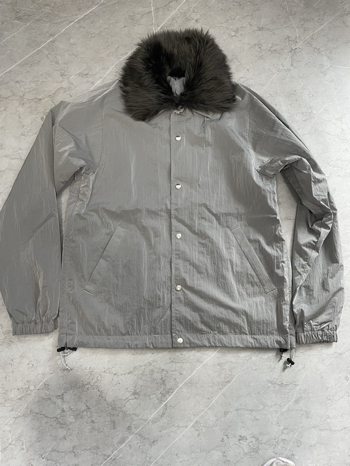 Fumito Ganryu Fur coach jacket Size US M / EU 48-50 / 2 - 2 Thumbnail