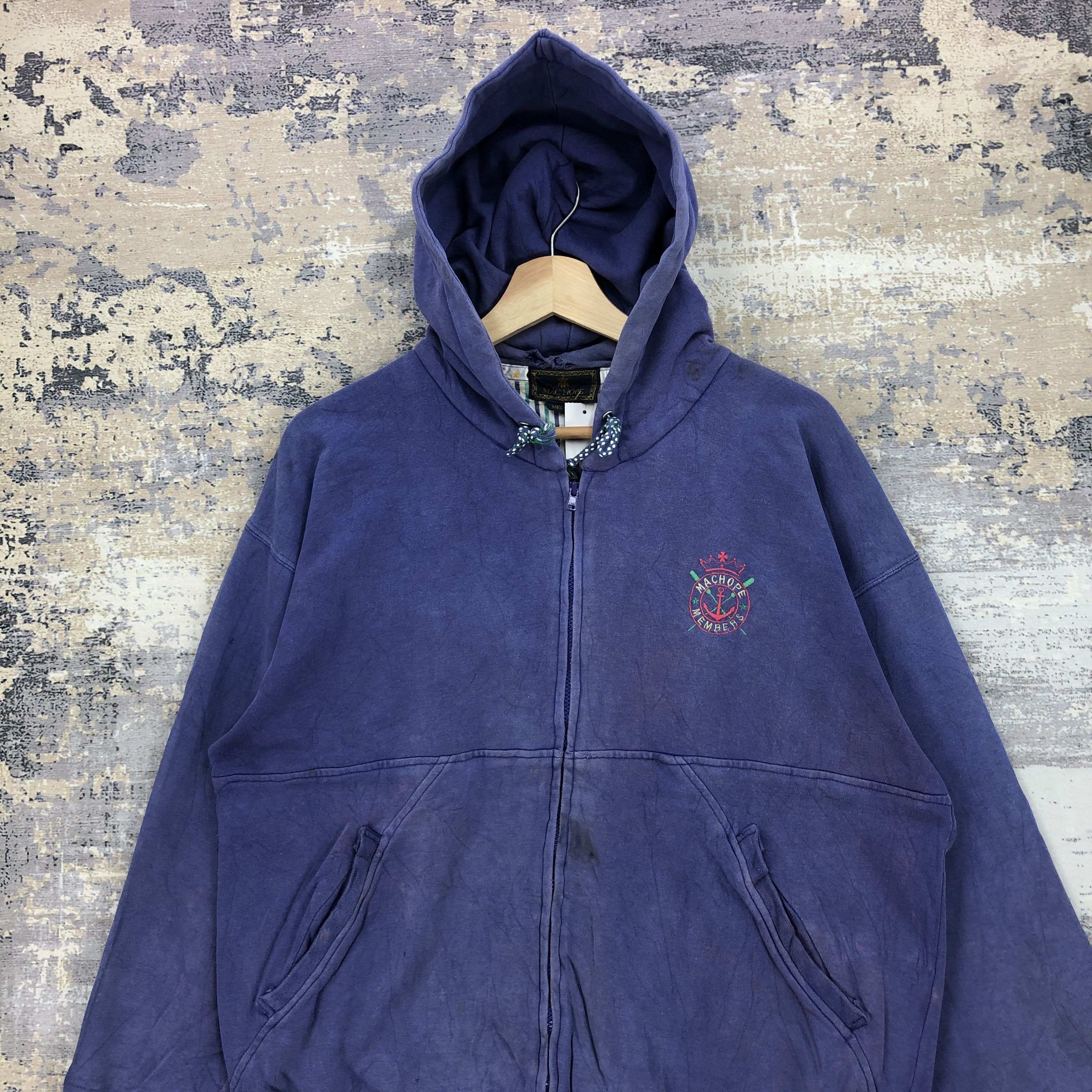 Japanese Brand × Vintage Vintage Mac Hope Sweatshirt Hoodie Mac Hope Sweater Hooded Size US L / EU 52-54 / 3 - 4 Thumbnail