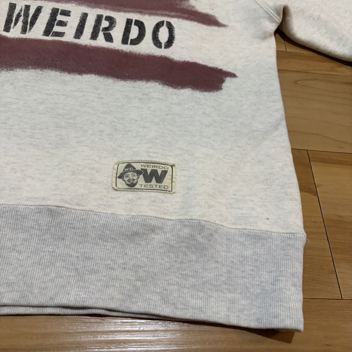 Japanese Brand Weirdo logo sweatshirt Size US S / EU 44-46 / 1 - 2 Thumbnail
