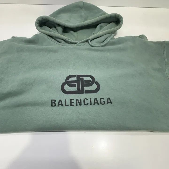 Balenciaga Balenciaga Balenciaga Printed Hooded Sweatshirt for Men -2 Size US L / EU 52-54 / 3 - 5 Thumbnail