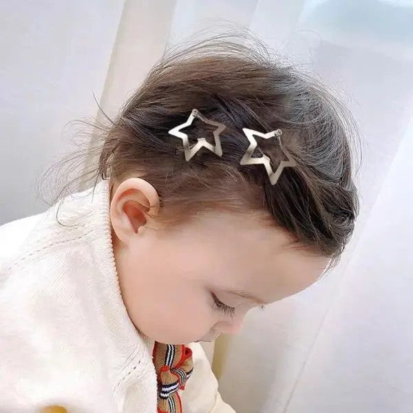 Other 10pcs Silver Star hair clip Size ONE SIZE - 2 Thumbnail