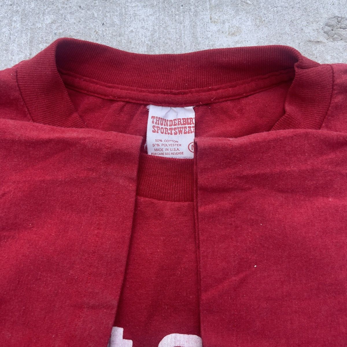 Vintage 1980s THUNDERBIRDS SPORTSWEAR THE FOOT PEDDLER Single Stitch Size US M / EU 48-50 / 2 - 3 Thumbnail