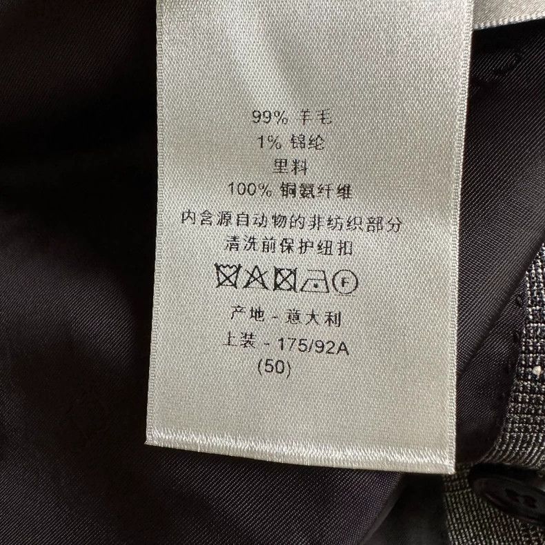 Dior Dior Silver sky star gun lapel suit suit Size US M / EU 48-50 / 2 - 8 Thumbnail
