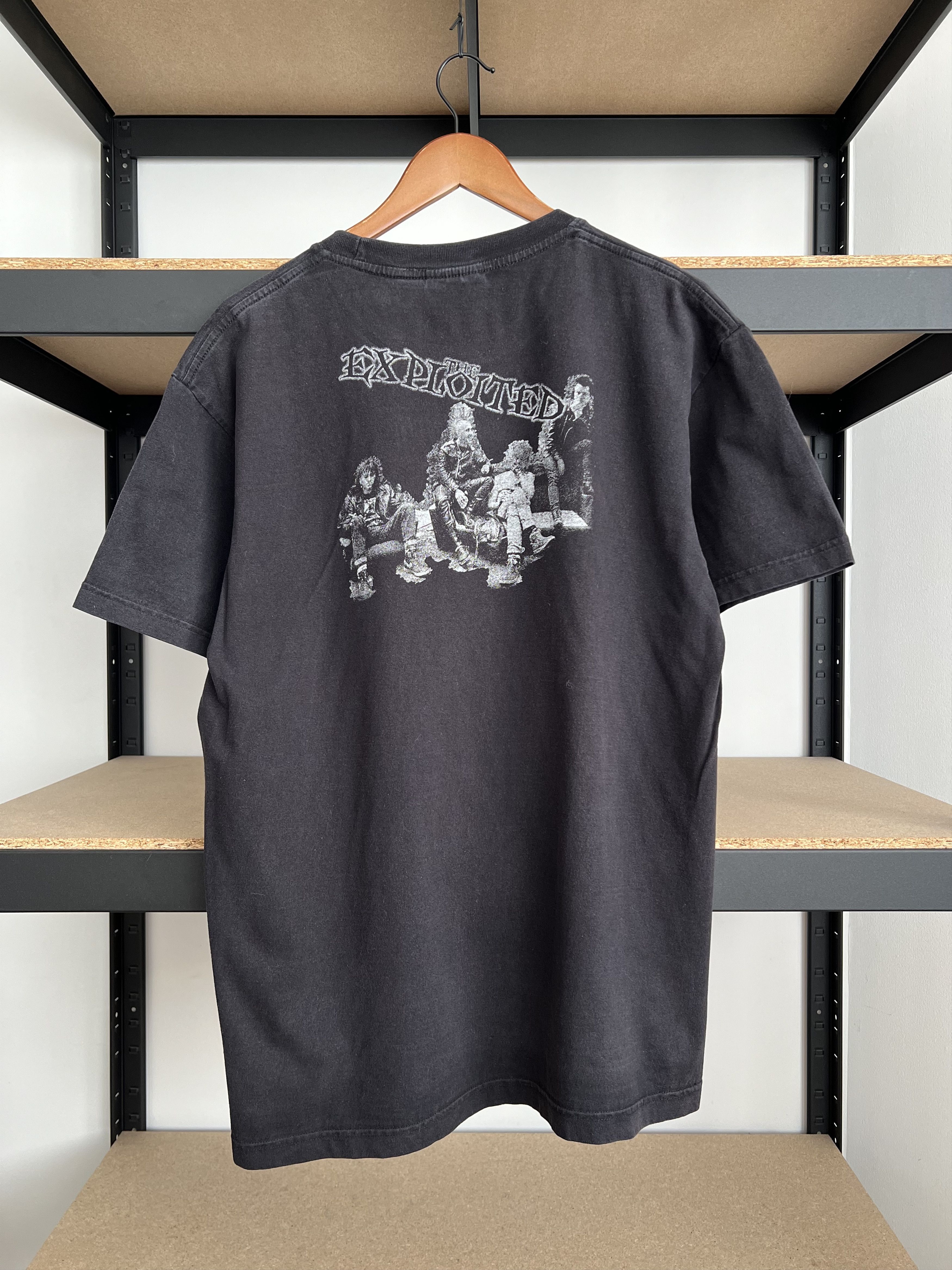 Band Tees Vintage 90s The Exploited Beat The Bastards Punk Rock Tee Size US XL / EU 56 / 4 - 2 Thumbnail