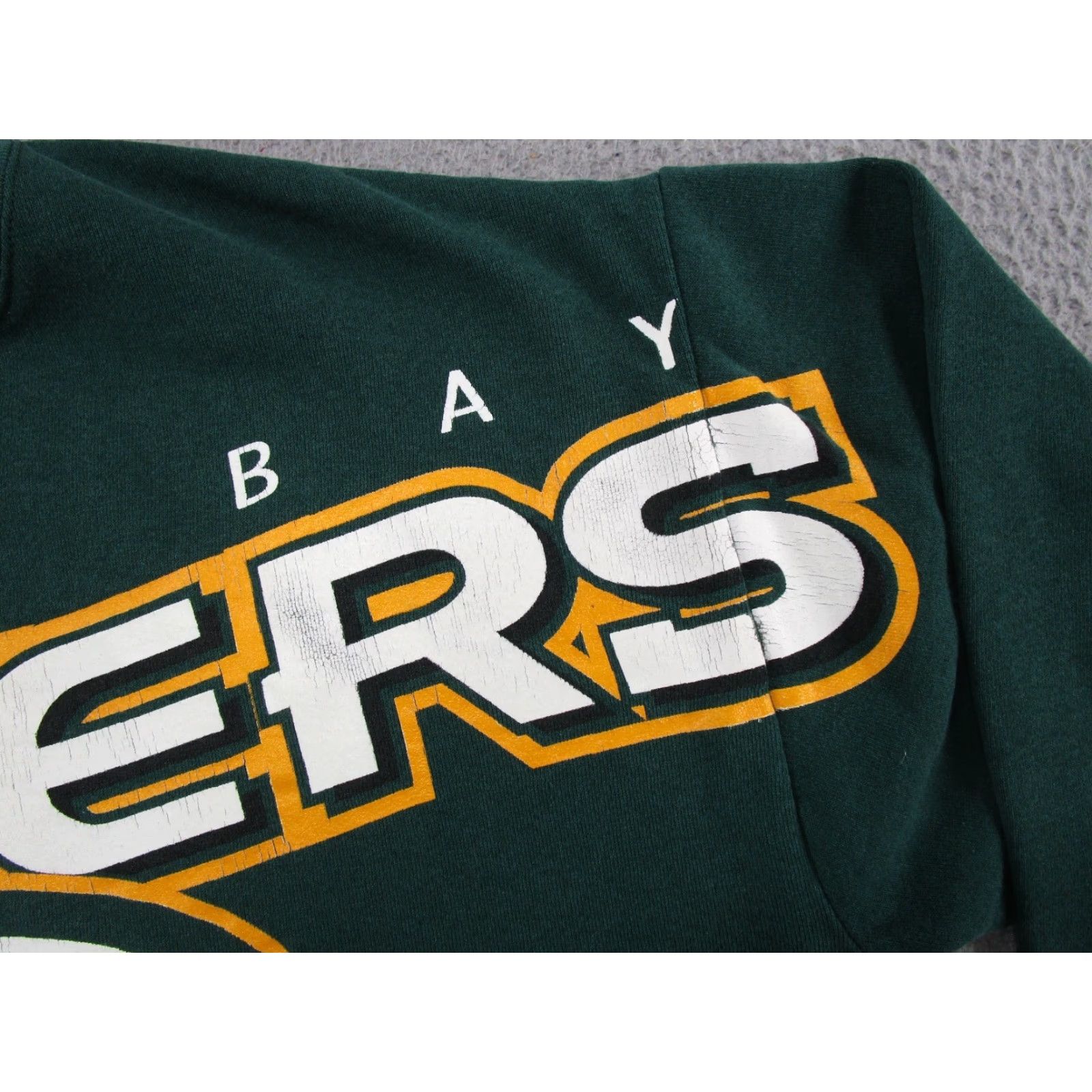 Delta VINTAGE 1997 Green Bay Packers NFL On Fox Sweatshirt XL 1990s Cotton Mens NFL Shirt Size US XL / EU 56 / 4 - 3 Thumbnail