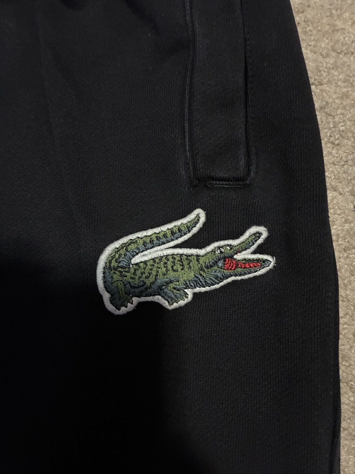 Lacoste Lacoste Mens Black Tracksuit with Croc Logo Size US S / EU 44-46 / 1 - 11 Thumbnail