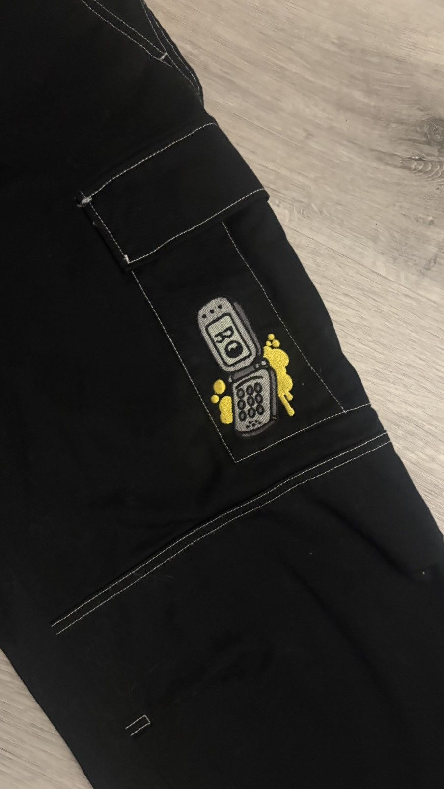 Empyre Empyre jeans black with designs Size US 30 / EU 46 - 2 Thumbnail