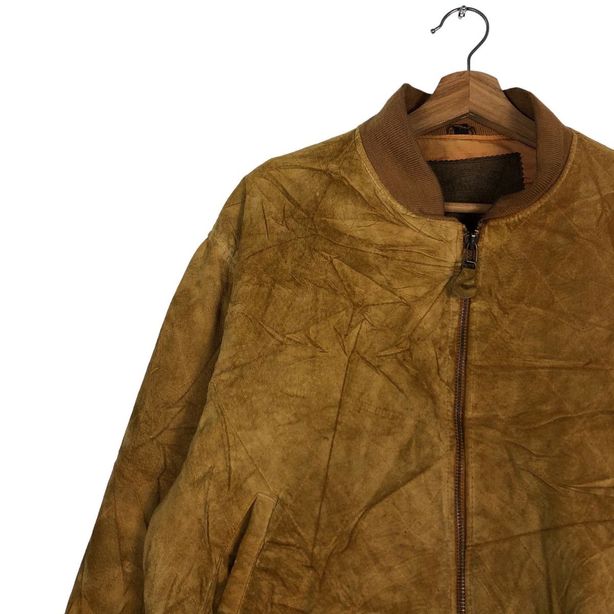 Japanese Brand 🔥Vintage Leather Jacket Biker Destination Japan Made Size US L / EU 52-54 / 3 - 7 Thumbnail
