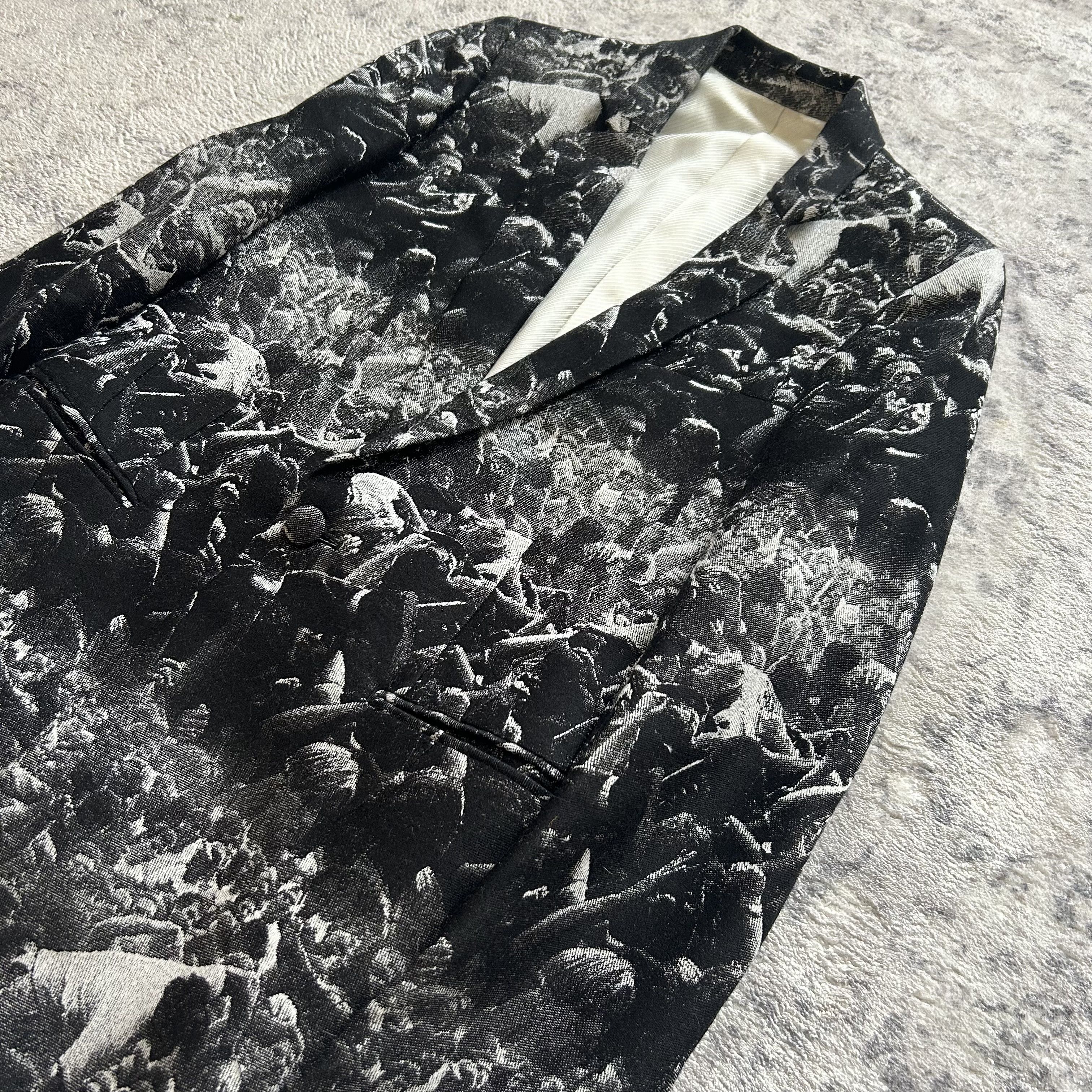 Number (N)ine Number (N)ine AW09 Moshpit Blazer Size US S / EU 44-46 / 1 - 6 Thumbnail
