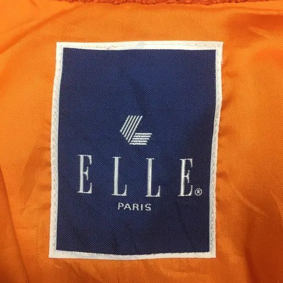 Japanese Brand Vtg ELLE PARIS FASHION Orange Jacket Sport Coat Cardigan Size S / US 4 / IT 40 - 9 Thumbnail
