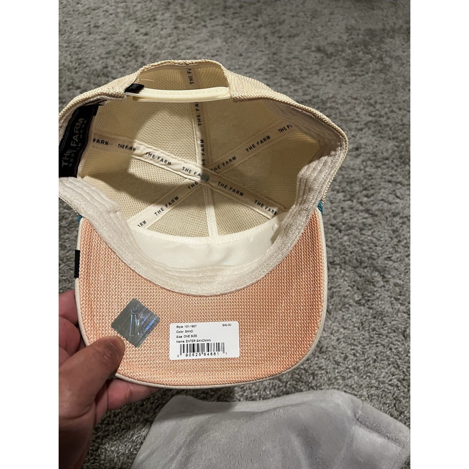 Goorin Bros. Goorin Bros The Farm Beach Bum Seagull Trucker Hat Beige Size ONE SIZE - 4 Thumbnail