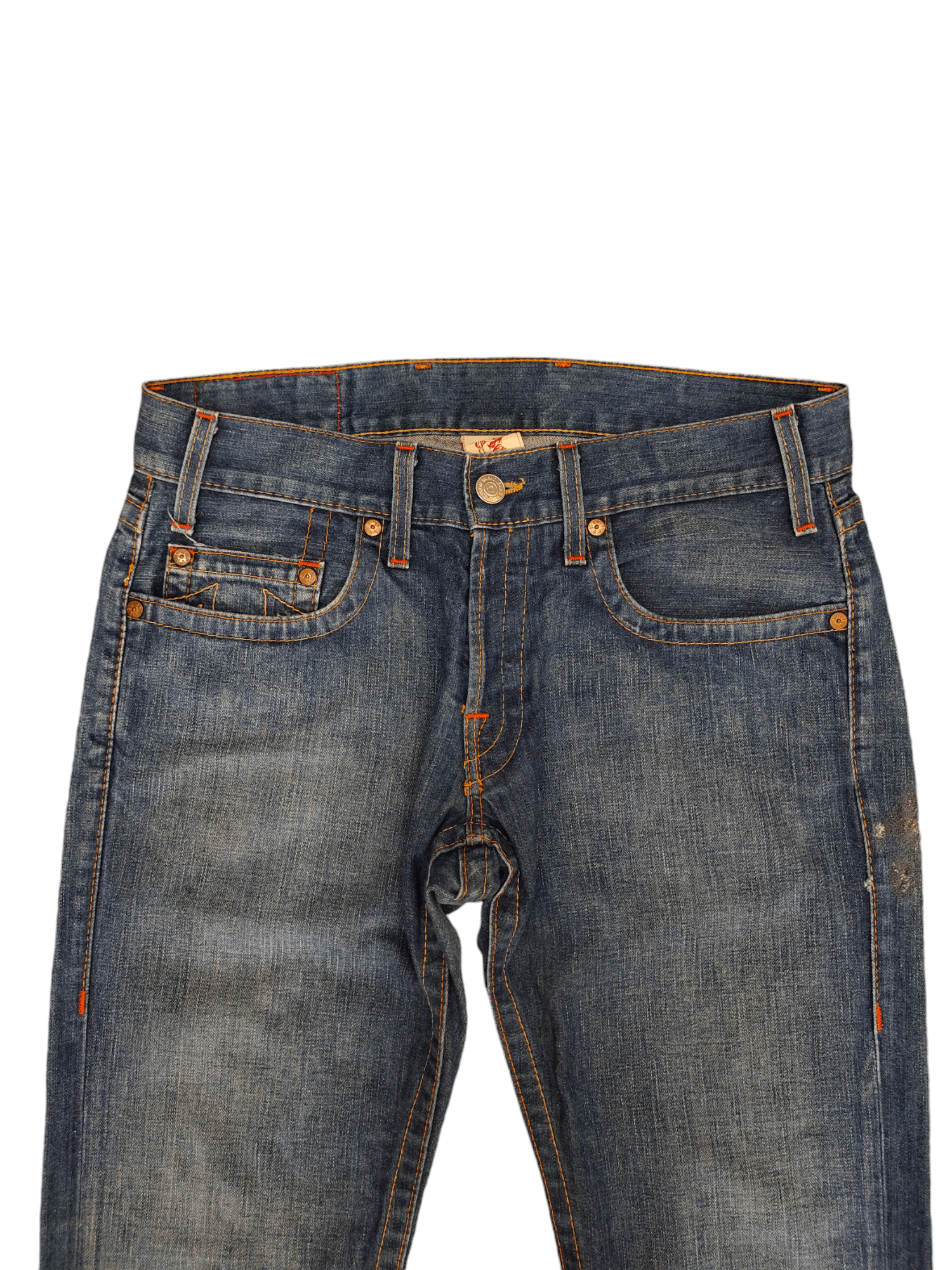 True Religion Vintage Y2k True Religion Logan Denim Jeans Size US 34 / EU 50 - 3 Thumbnail