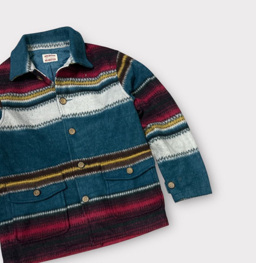 Japanese Brand Valman Navajo Native Pattern Wool Jacket Size US M / EU 48-50 / 2 - 2 Thumbnail