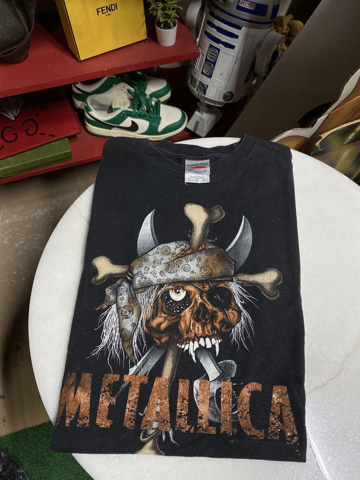 Band Tees × Vintage Vintage 00’ Metallica Band Tee Shirt Medium Size US M / EU 48-50 / 2 - 1 Thumbnail