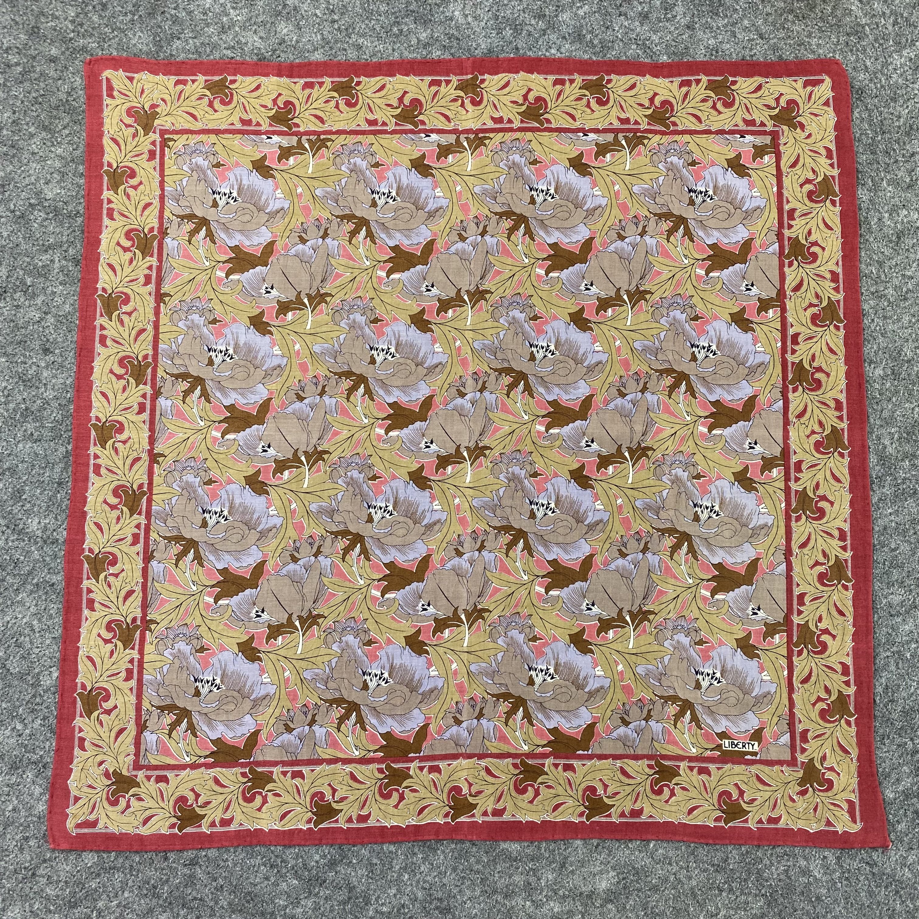 Liberty Liberty Handkerchief Neckerchief Bandana-B1643 Size ONE SIZE - 3 Thumbnail