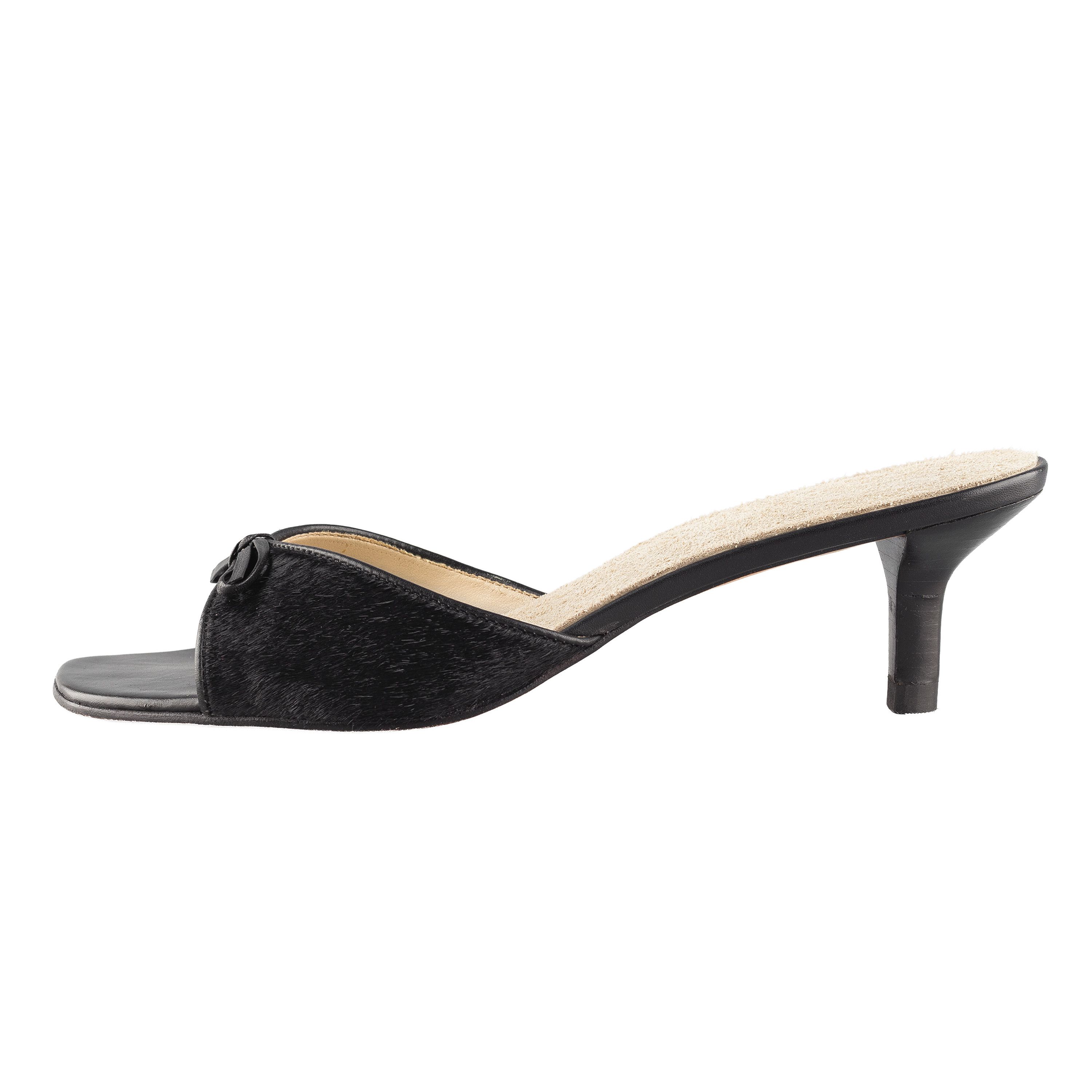 Ralph Lauren Ralph Lauren Vintage Black Pony Kitten Heels Size US 7 / IT 37 - 11 Thumbnail