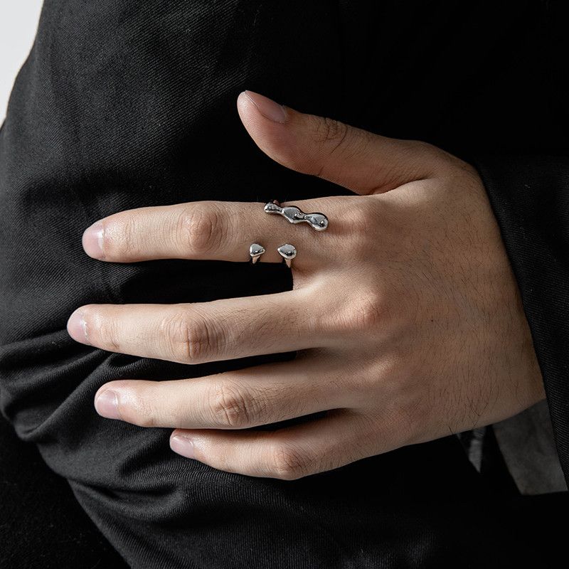 Jewelry Matchless Jewelry Rings Open Size Chrome Ring (Size 7-13) Size ONE SIZE - 1 Thumbnail