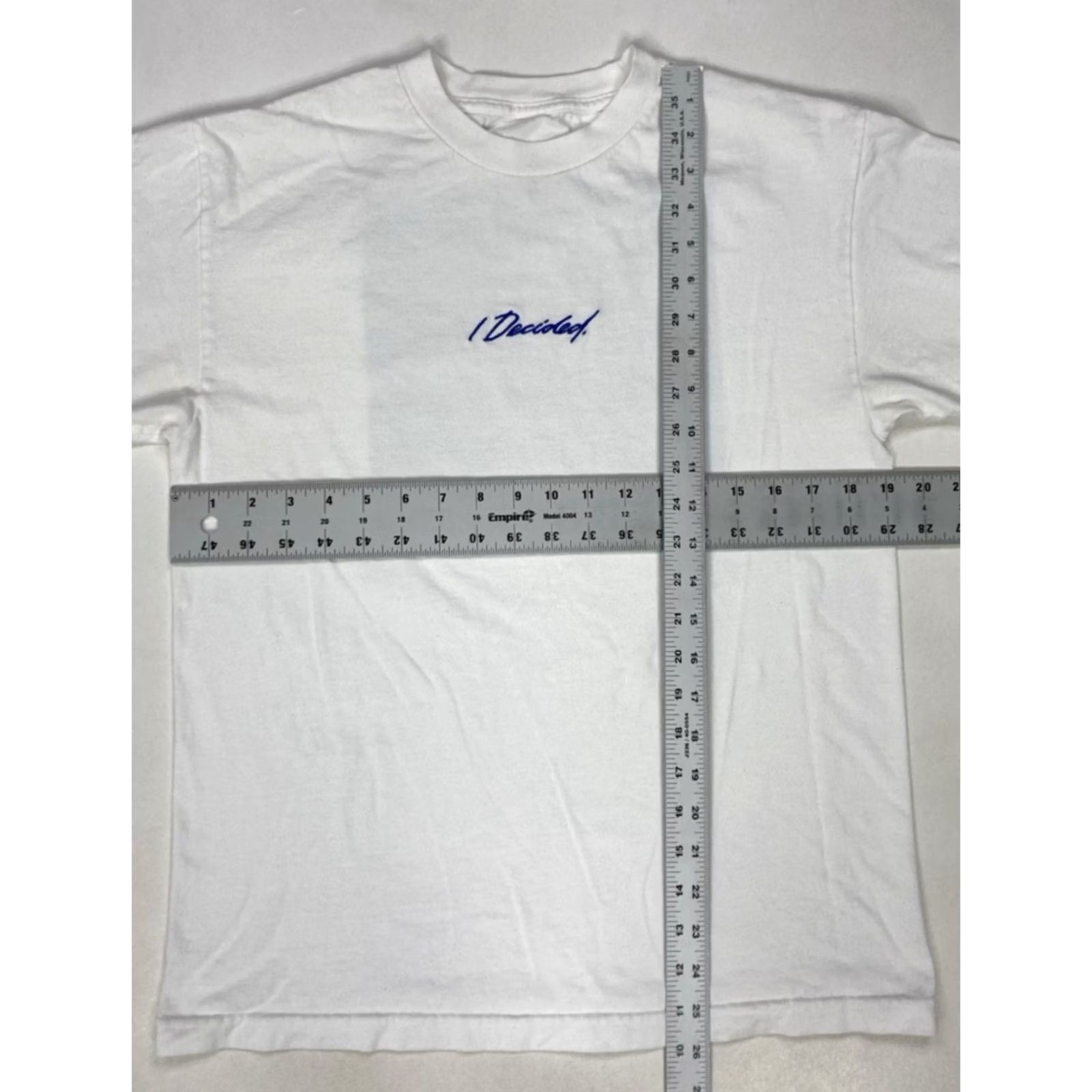 Vintage VINTAGE Big Sean I Decided Graphic T-shirt Women Medium White Short Sleeve Music Size M / US 6-8 / IT 42-44 - 6 Thumbnail