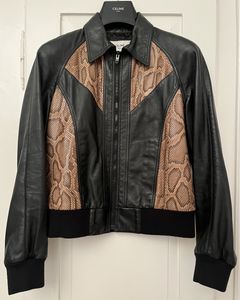 Celine - Oversized Teddy Jacket in Calfskin Black for Men - Size 48 EU - 24S