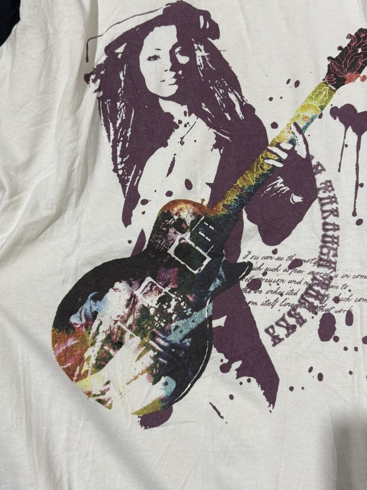Hysteric Glamour Quash Japanese Poem Guitar Girl Long Sleeve Size US M / EU 48-50 / 2 - 3 Thumbnail