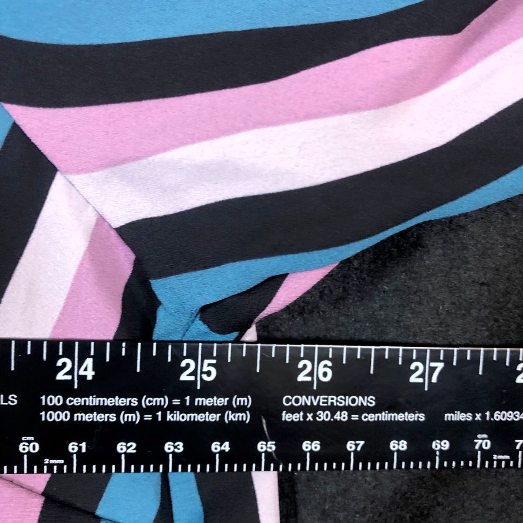 Torrid Torrid Blouse Multicolored Striped Front Knot 3/4 Sleeve Stretch 3X Women Size XXL / US 16-18 / IT 52-54 - 6 Thumbnail