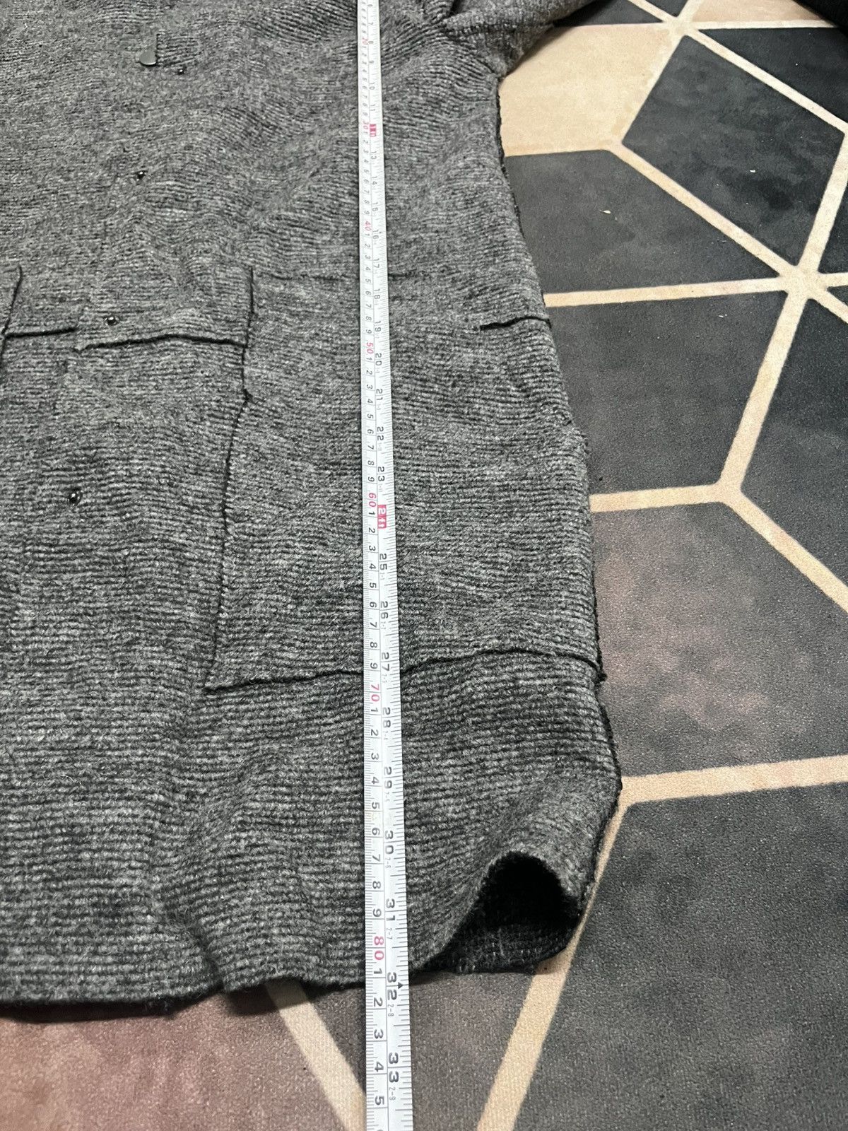 Zara 🔥Offer Me🔥 Zara Basic Wool RECONSTRUCTED Patched Pockets Size XS / US 0-2 / IT 36-38 - 10 Thumbnail