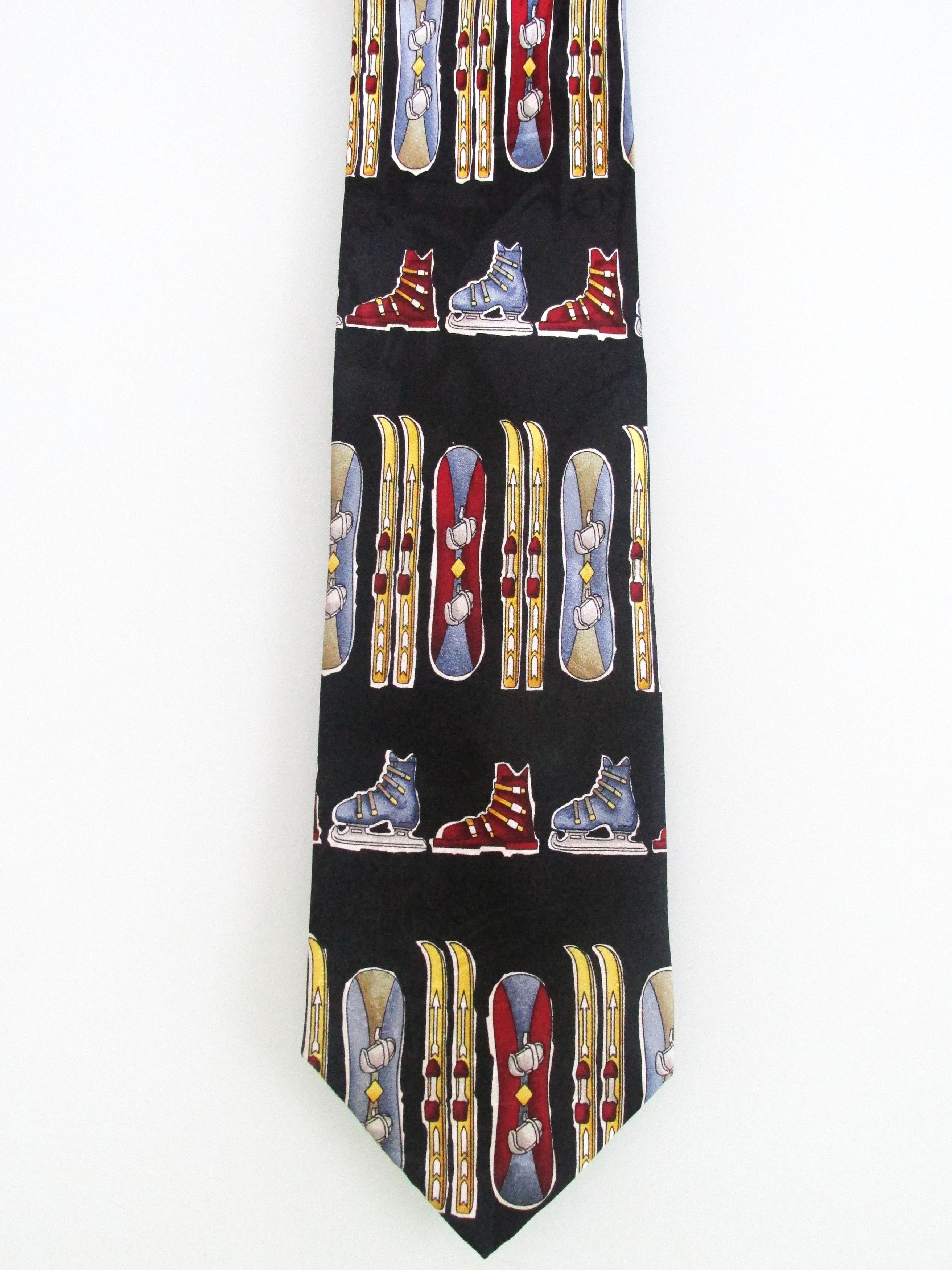 Other Roffe Winter Sports Men's Silk Tie Size ONE SIZE - 2 Thumbnail