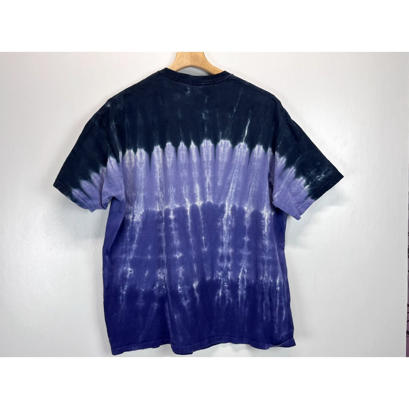 Liquid Blue Liquid Blue KISS Destroyer Tie Dye Shirt XL Purple Black T-Shirt Band Mens Size US XL / EU 56 / 4 - 2 Thumbnail