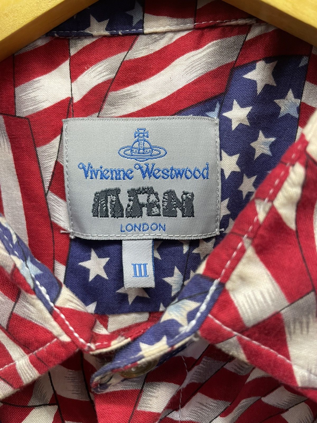 Vivienne Westwood Vivienne Westwood American Flag Shirt Size US M / EU 48-50 / 2 - 6 Thumbnail