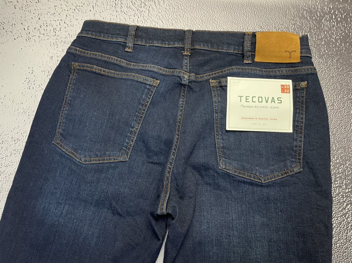 Tecovas New Tecovas Men's Premium Relaxed Blue Jeans Size W 33 L 32 Size US 33 - 7 Thumbnail