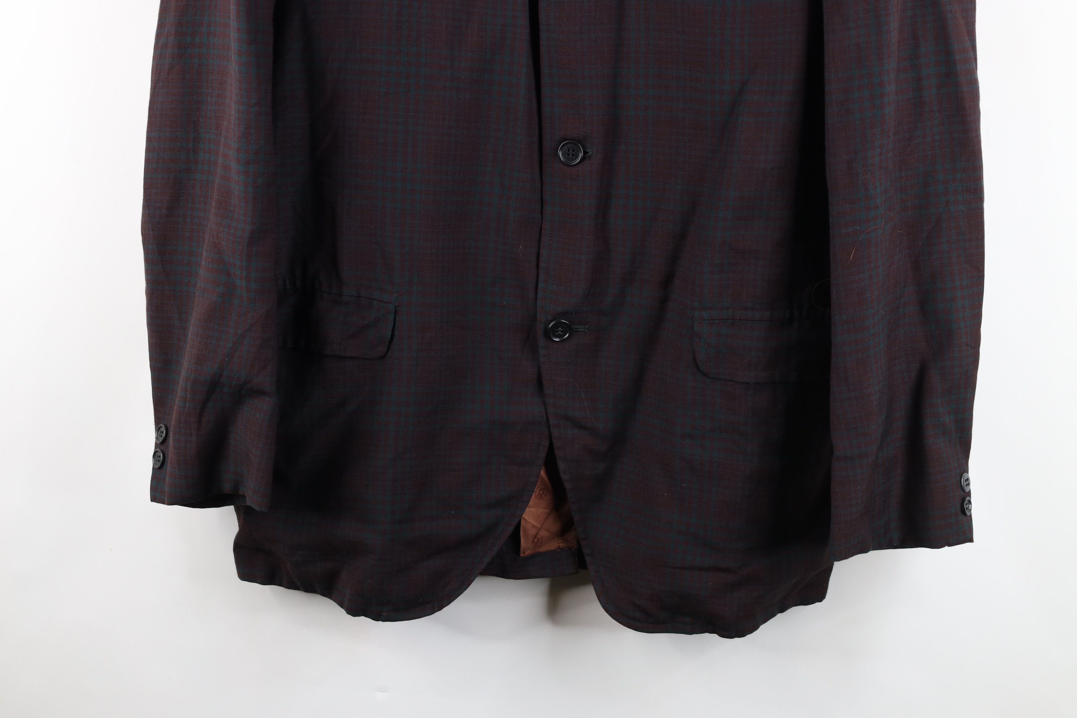 Vintage Vintage 50s 60s Streetwear Rayon Gabardine Suit Jacket USA Size US XL / EU 56 / 4 - 3 Thumbnail