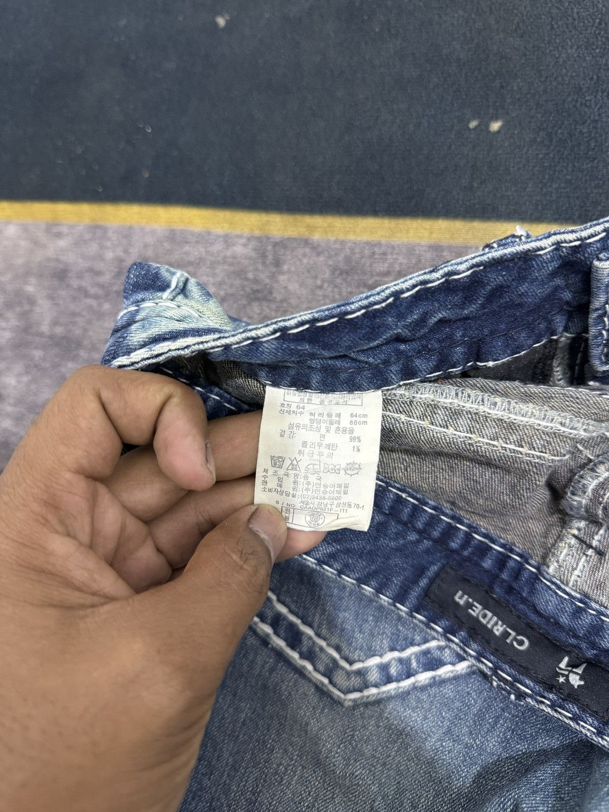 Tornado Mart CLRIDE.n FLARE IFSIXl DENIM PANTS Size US 28 / EU 44 - 7 Thumbnail
