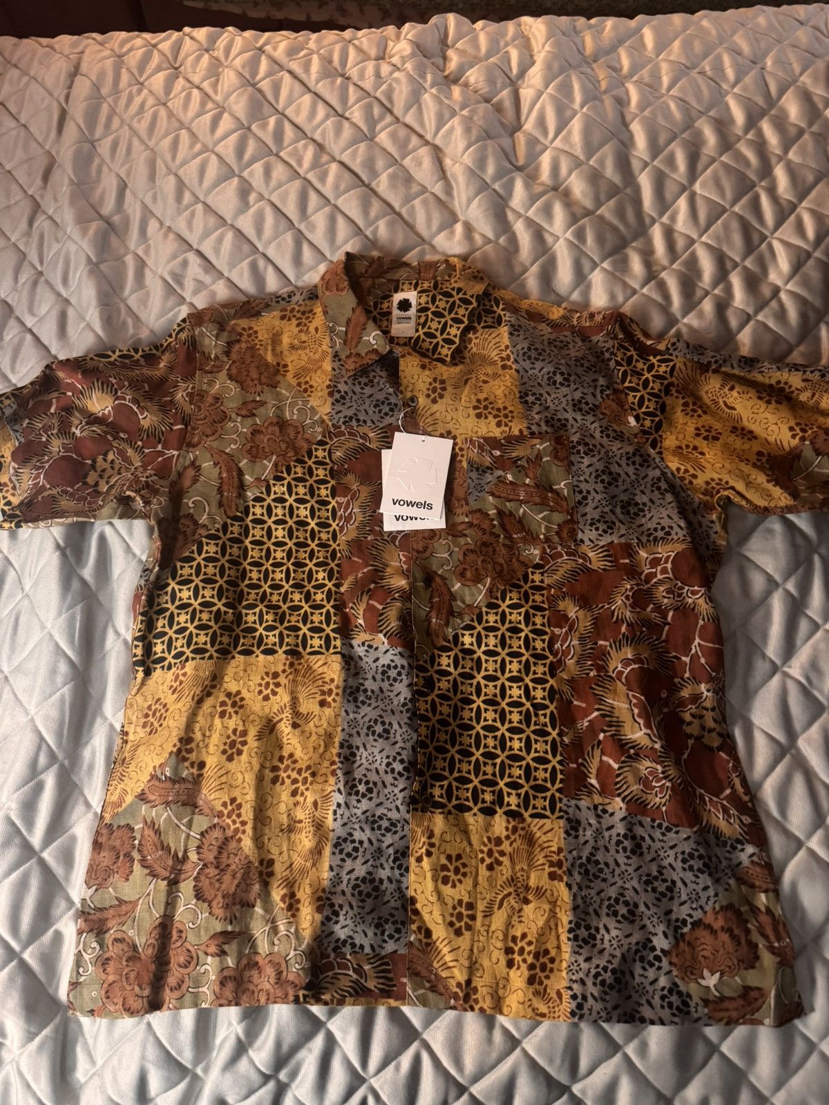 Japanese Brand Vowels Sakai Sarasa Shirt Size US L / EU 52-54 / 3 - 3 Thumbnail