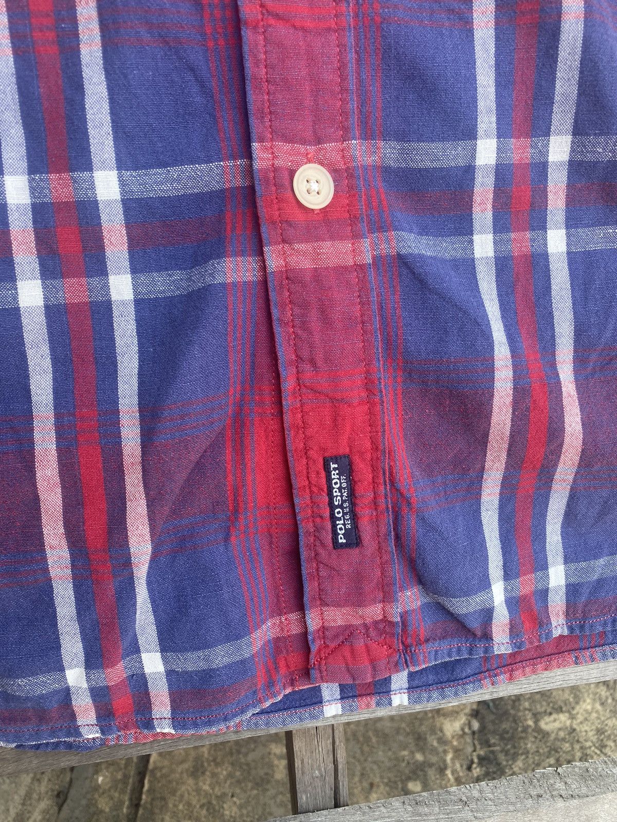 Polo Ralph Lauren Vintage Polo Sport Shirt Button Ups Size US M / EU 48-50 / 2 - 8 Thumbnail