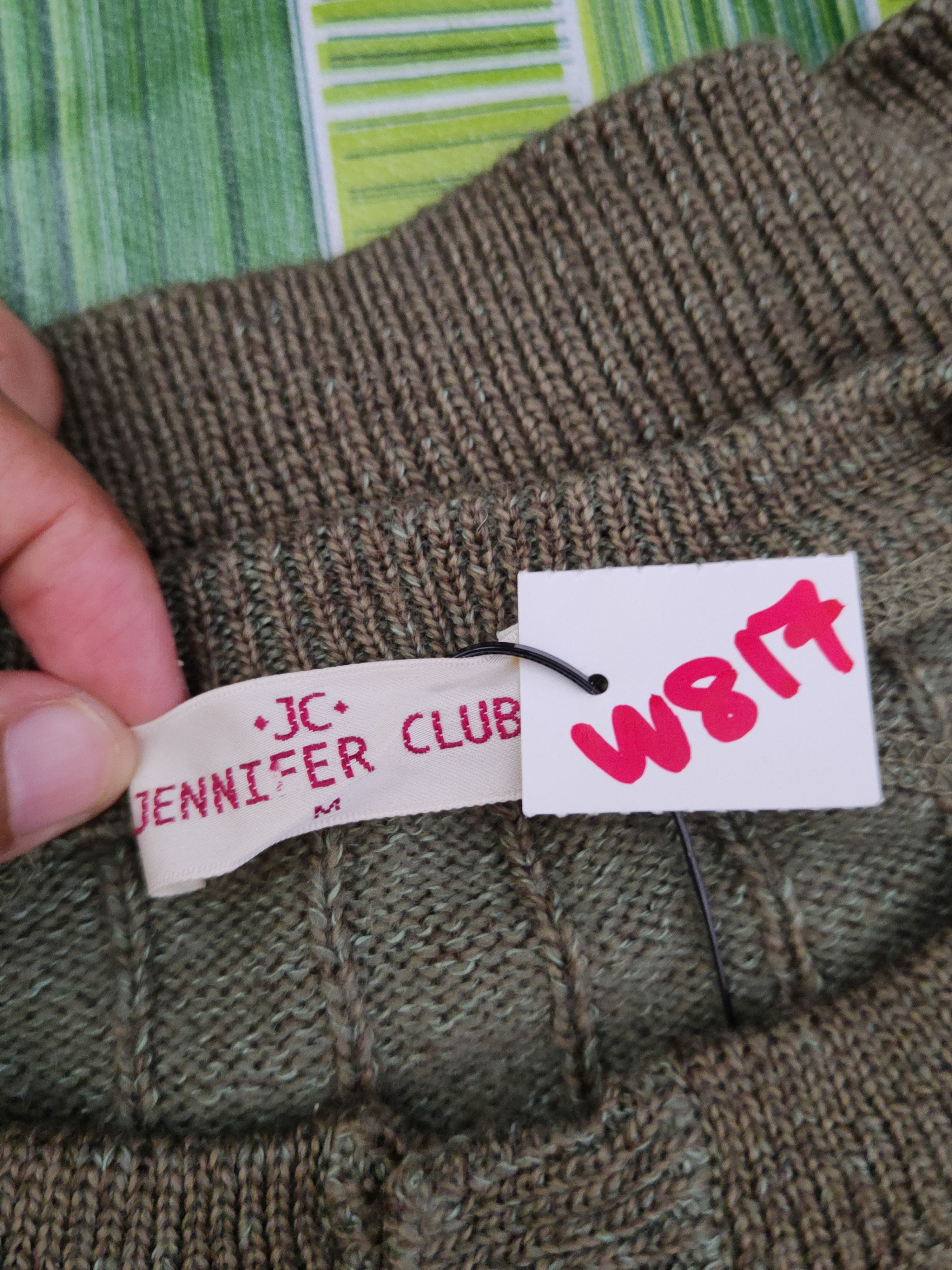 Aran Isles Knitwear Jennifer Club Olive Knitwear Sweatshirts #w817 Size US M / EU 48-50 / 2 - 11 Thumbnail