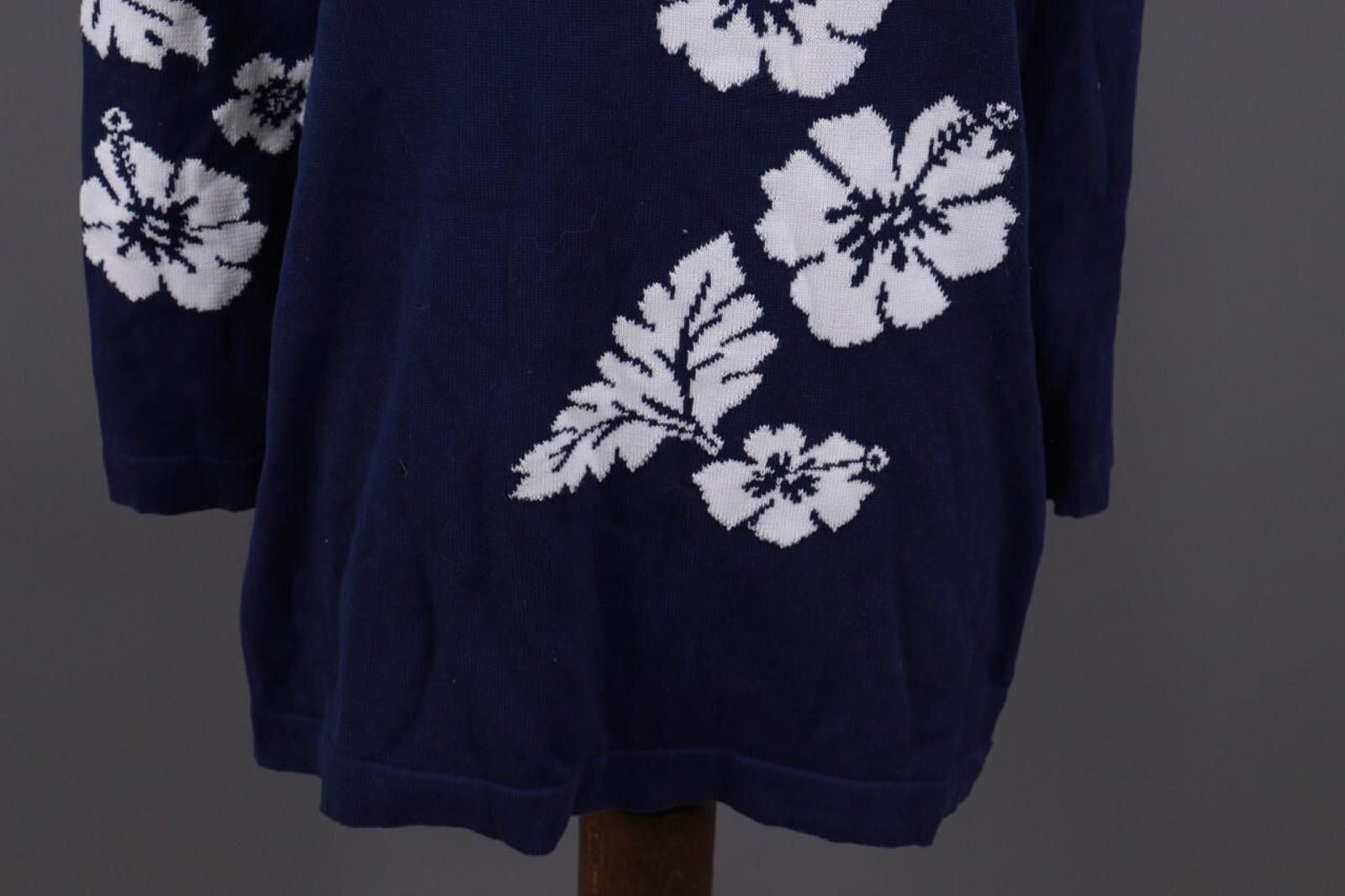 Escada Escada Margaretha Ley Blue Floral Dress Size 36 Size M / US 6-8 / IT 42-44 - 3 Thumbnail