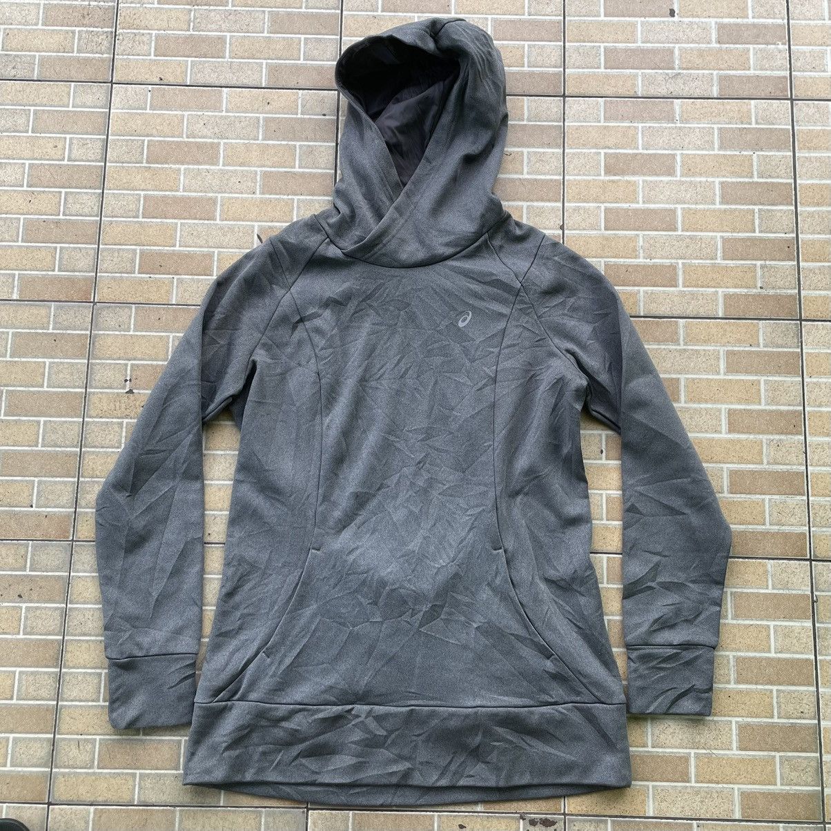 Asics Pullover Hoodie Charcoal Grey
