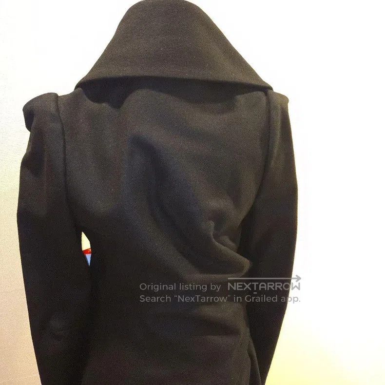 Vivienne Westwood Vivienne Westwood Navy Blue Witch Asymmetrical Wool Overco Size XS / US 0-2 / IT 36-38 - 7 Thumbnail