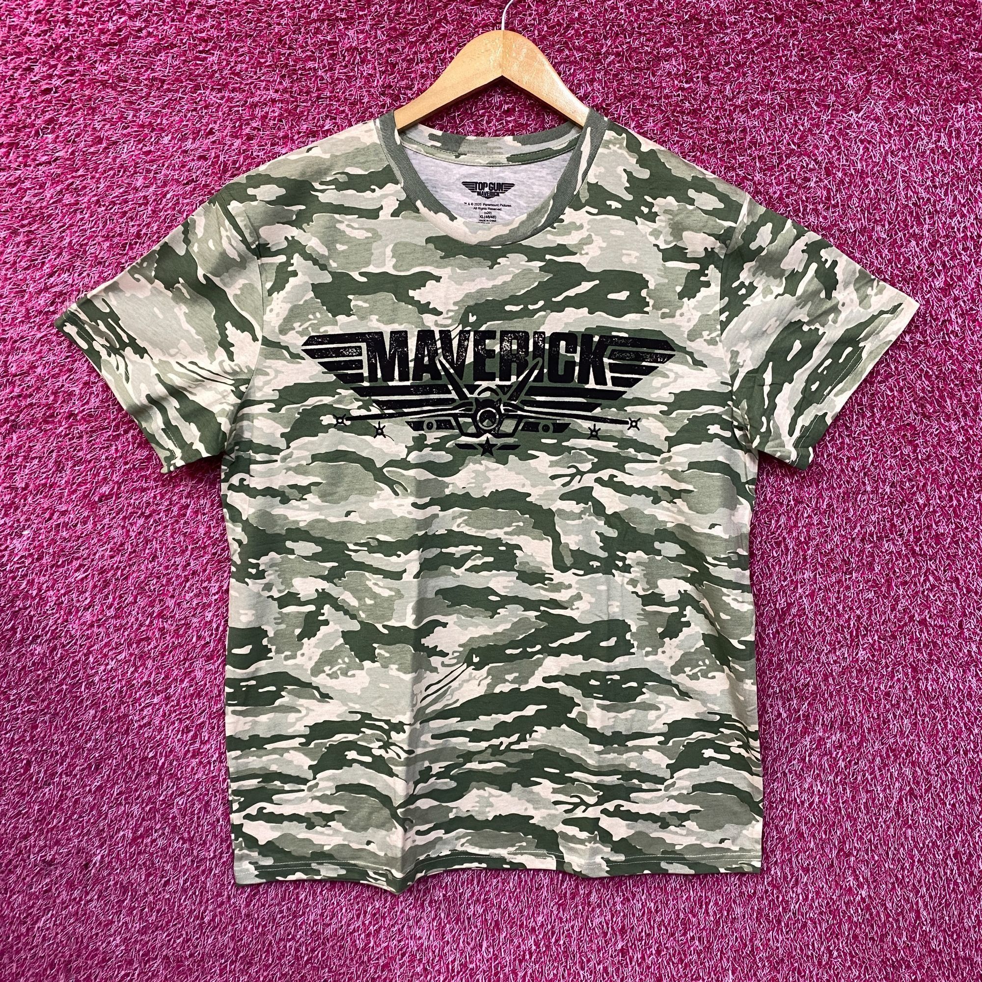 Other Top Gun Maverick Movie Promo Camo Pattern T-Shirt Size XL Size US XL / EU 56 / 4 - 1 Thumbnail