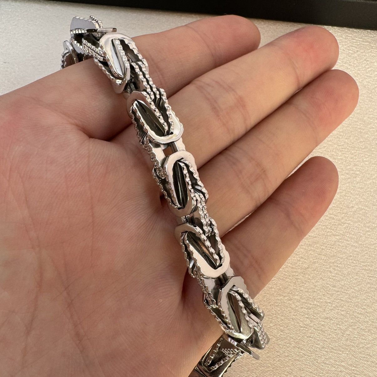 Other Snake Head Bracelet for Men Women,Punk Hip Hop Unisex Style Size ONE SIZE - 4 Thumbnail