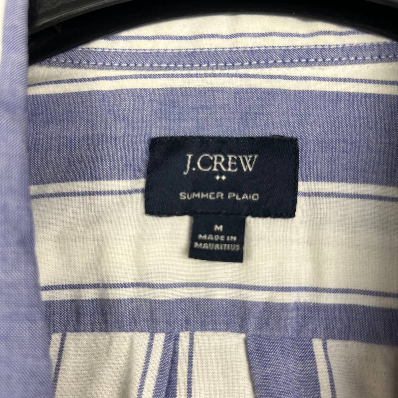 J.Crew J. Crew Shirt Men Striped Summer Plaid Short Sleeve M Size US M / EU 48-50 / 2 - 2 Thumbnail