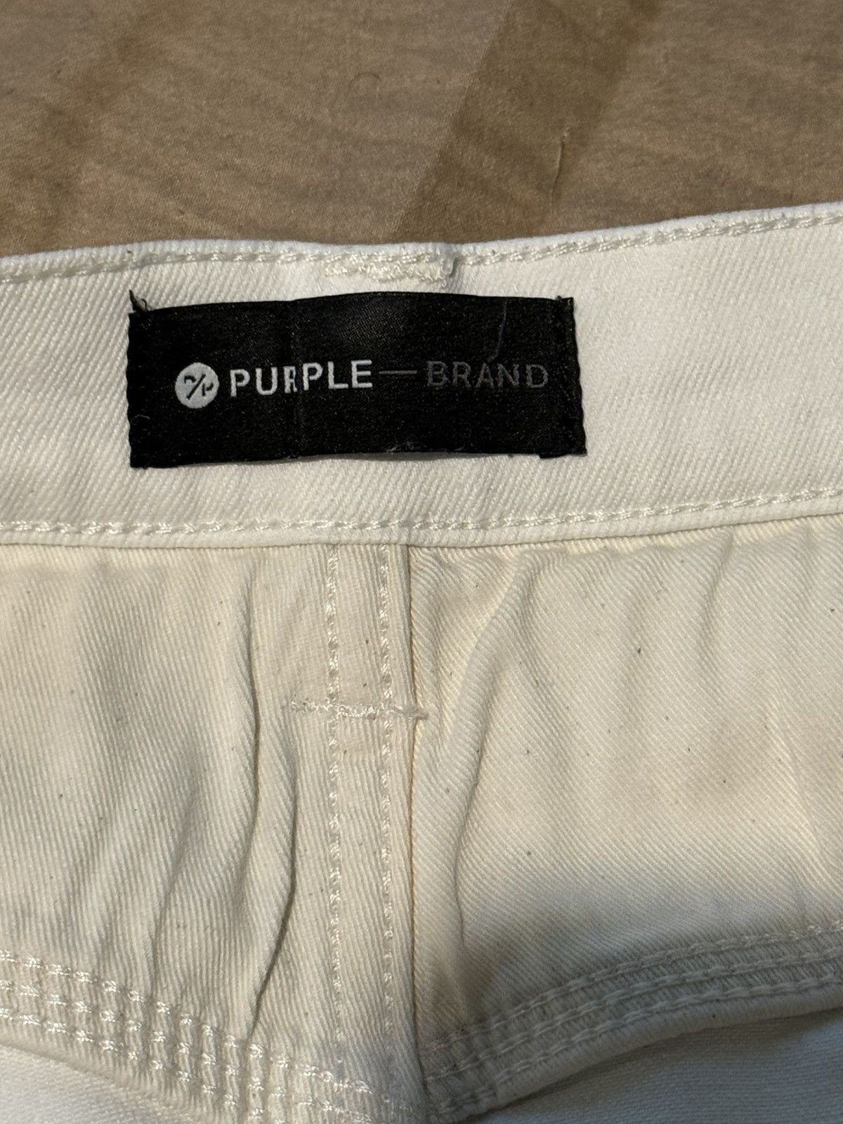 Purple Brand Purple jeans white/grey size 31 Size US 31 - 4 Thumbnail