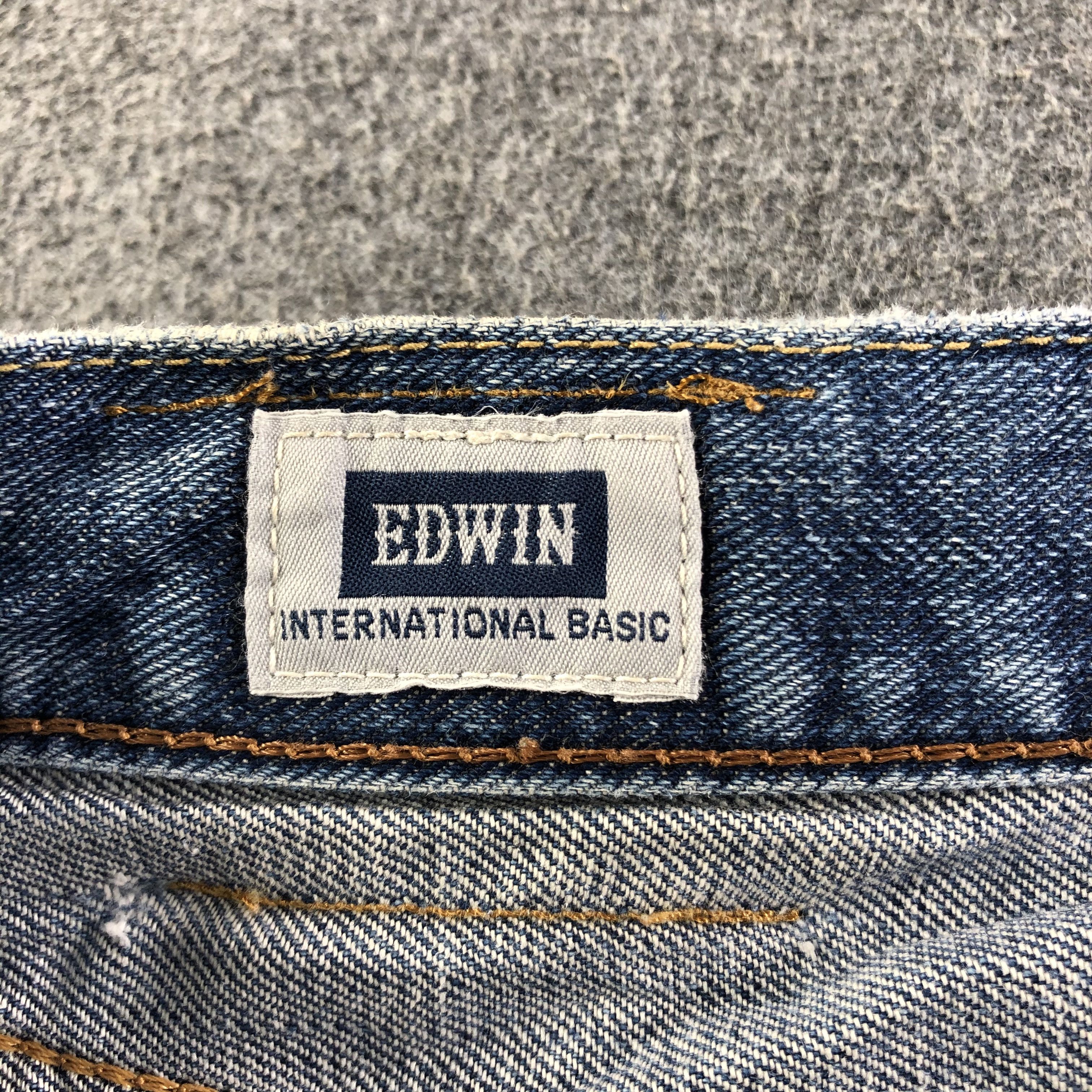 Edwin Vintage Blue Wash Edwin 403 Jeans-J3792 Size US 34 / EU 50 - 11 Thumbnail