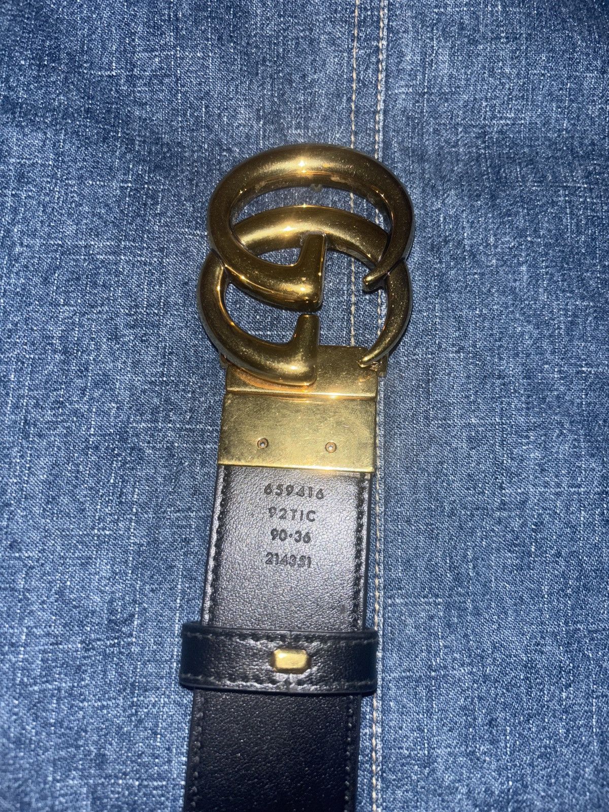 Gucci Famous “GG” Double Sided gucci belt Size ONE SIZE - 9 Thumbnail